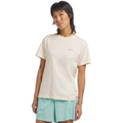 Resim Jack Wolfskin Essential T Kadın Beyaz Tişört 