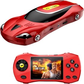 Resim Yarış Arabası Görünümlü F1 Psp Retro Nostalji Mini Oyun Kutusu 