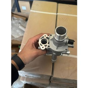 Resim Opel Astra H Z16LET A16LET Termostat Gövdesi Komple Gm 12992382 