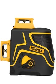 Resim Rtrmax RTM058 Profesyonel Li-ion Şarjlı 3X360° Yeşil Lazer Distomat 