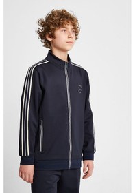 Resim Lescon Çocuk Fermuarlı Sweatshirt 25n-3155 Lacivert 