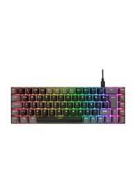 Resim Acer Emachines Eak68 Rgb Mekanik Red Switch Mini Oyuncu Klavyesi - Siyah Gri 68 Tuş Kompakt Gaming 