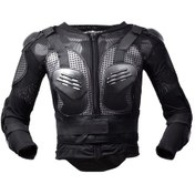 Resim Sones Ghost Racing F060 Motosiklet Zırh Binme Dişli Göğüs Koruyucu Dirsek Pedi Düşme Koruma Elbisesi M Siyah 
