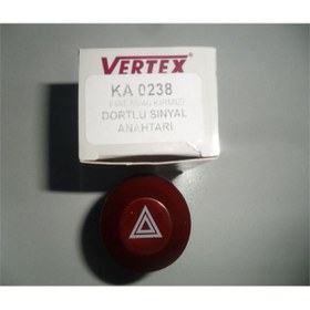 Resim Vertex DORTLU SİNYAL ANAH FIAT 55/46 KIRMIZI SAPKALI (ORJ.HELLA) 