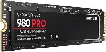 Resim MZ-V8P1T0BW 980 PRO 1TB 7000/5000 Gen4, NVMe PCIe M.2 SSD Samsung