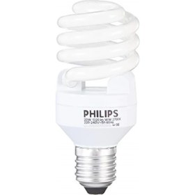 Resim Philips Economy Twister 20W Ampul, 2700K Sarı Işık, E27 Normal Duy 