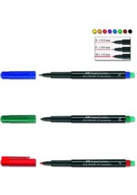 Resim Asetat Kalemi Permanent Faber Castell 1523 S Mavi 