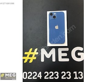 Resim Apple iPhone 13 Mini İkinci El TR | 128 GB | Mavi 