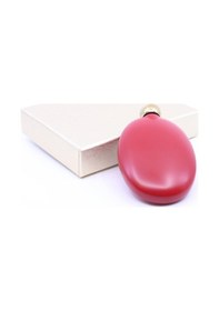 Resim Paslanmaz Çelik Cep Matarası - Kırmızı 3oz 88 Ml 