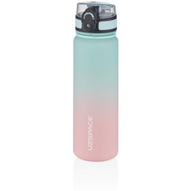 Resim Vagonlife Uzspace 3026 500ml Mint Yeşili-Pembe Tritan Matara 