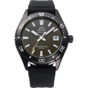 Resim Orient Mako RA-AC0Q10N30B Otomatik Silikon Siyah Safir Cam 20 Atm 40 mm Erkek Kol Saati 