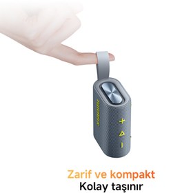 Resim Xiaomi Sound Pocket S28D 5W IP67 Taşınabilir Bluetooth Hoparlör Gri (Xiaomi Türkiye Garantili) 