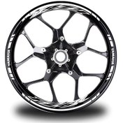 Resim Cf Moto 250nk Neon Turuncu Takım Sticker Modeli 