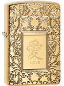 Resim Zippo Çakmak 49022 Chinese Love Lighter 