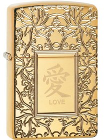 Resim Zippo Çakmak 49022 Chinese Love Lighter 