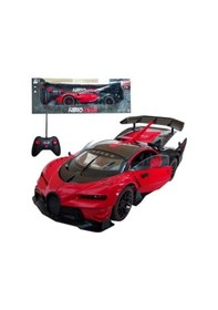 Resim Karsan Uzaktan Kumandalı Araba Şarjlı Kapıları Açılan Bugatti 1/12 Ölçek 30X15X16 Cm Boyut Kırmızı 