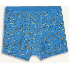 Resim DeFacto Kaykay Baskılı Penye 3'lü Boxer Erkek Çocuk H1636A826SM 