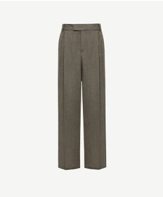 Resim Yargıcı Pilili Keten Pantolon 25yepn3004x 007 Haki 