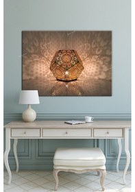 Resim Yaşam Çiçeği Kutsal Geometri Sri Yantra Kanvas Tablo 35 x 50 