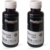 Resim PHOTOINK HP Deskjet 940c / 940cvr / 940cw / 940cxi 2 Adet Siyah Photoink Mürekkep 