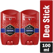 Resim Old Spice Captain Deodorant Stick 50 ml X 2 Adet 