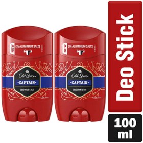 Resim Old Spice Captain Deodorant Stick 50 ml X 2 Adet 