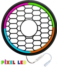 Resim Genel Markalar Pixel Ledli 30cm Bass Kapak Sese Duyarlı 358 Mood 