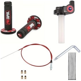 Resim Dashanshop Alüminyum Alaşım Off-road Gaz Kumanda Kolu Ja0026-red-ariana 1200mm Kablo Universal 