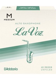 Resim D'addario Rjc10md La Voz Alto Saksafon Kamışı Medium Sertlik Profesyonel/caz - 10'lu Paket Dengeli Caz Performansı Ve Esnek Kullanım 