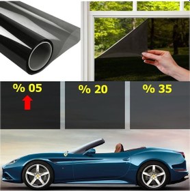 Resim Cam Filmi Çizilmez Amerikan Koyu Ton 75 Cm x 5 Metre 