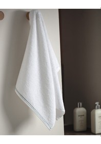 Resim Madame Coco Angelise %100 Pamuk Yüz Havlusu - Beyaz/mint Yeşili - 50x70 Cm 8684427221693 Çok Renkli 