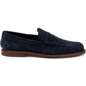 Resim Frau Erkek Oxford ( Klasik) 76D0 Frau SUEDE Blu 