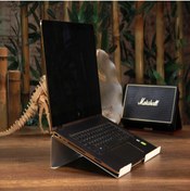 Resim Beyaz Metal Laptop Yükseltici Stand Dd85 