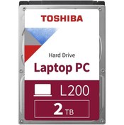 Resim Toshiba 2tb 2.5" L200 5400rpm 128mb Hdwl120uzsva Notebook Harddisk 