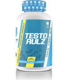 Resim Muscle Rulz Test Booster Tribulus+fenugreek+ginkgo Biloba+zinc 60 