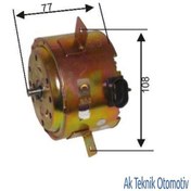 Resim Fan Motoru 12V Doblo Palio Siena Tek Motor 504629600 