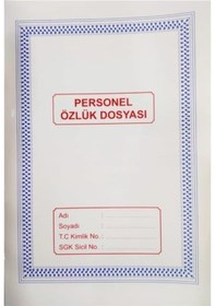 Resim Gülpaş Personel Özlük Dosyası 10 Adet 