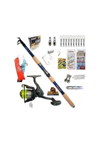 Resim Dado 1000 Piranha Ultimate 210cm 50-100gr Kıyı Spin Olta Takımı Seti 