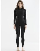 Resim Panthzer Ceramic Uzun Kollu Polygiene Kadın Üst İçlik Siyah/Gri 