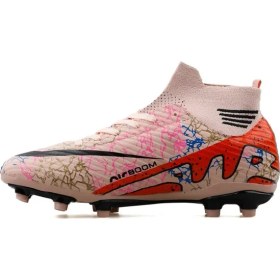 Resim Willit Laliga Air Unisex Halı Saha ve Çim Zemin Kramponu Çoraplı Renkli 