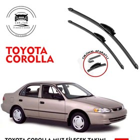 Resim Toyota Corolla Uyumlu silecek seti Araca Özel Orjinal Aparat 1992-2001 
