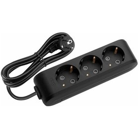 Resim Viko Multi-let 3'lü Grup Priz Topraklı Çocuk Korumalı 3 Metre Siyah - 90133303 