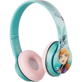Resim Bluetooth Kulaklık Disney Frozen Karlar Ülkesi Anna Elsa Mikrofonlu Kablosuz Çocuk Kulaklığı Lisansl 
