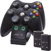 Resim Venom Twin Charging Cradle Black Docking Station XBOX 360 