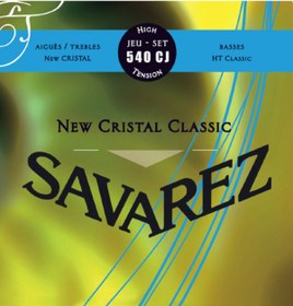 Resim Savarez 656157 New Cristal 540Cj Takım Klasik Gitar Teli | Parlak ve Net Ses, Uzun Ömürlü Kullanım, 