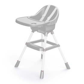Resim Biradlı GRV-1001 Ekonomik Bebek Mama Sandalyesi, Taşıma Kapasitesi 15 kg, Gri 