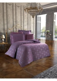 Resim Jardin Bambu Jakar Kumaş Bordo Çift Kişilik Nevresim Takımı 6 Prç. - 901 Bordo 