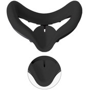 Resim Pazly Oculus Quest 2 İçin Güvenli Vr Yüz Yumuşak Silikon Göz Kapağı Kılıfı - Siyah Siyah 