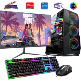 Resim I5 12400F 32GB DDR4 1TB M2 8GB RX580 24\ Mon. Oyun Bilgisayarı 