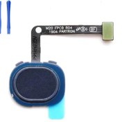 Resim Telefon Kulübesi Samsung M20 M205 Uyumlu Home Tuş Bordu + Tamir Seti Siyah 